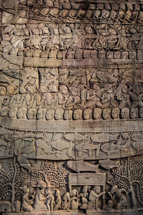 Bayon carvings