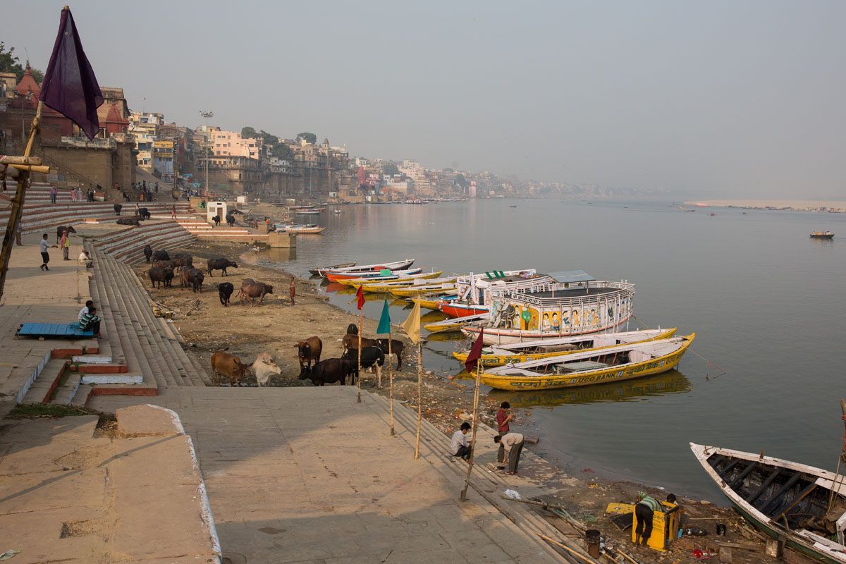 First View of Ganges