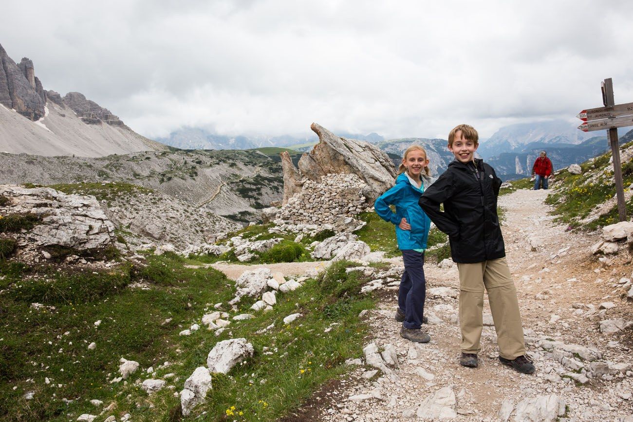 Hiking with Kids Dolomites