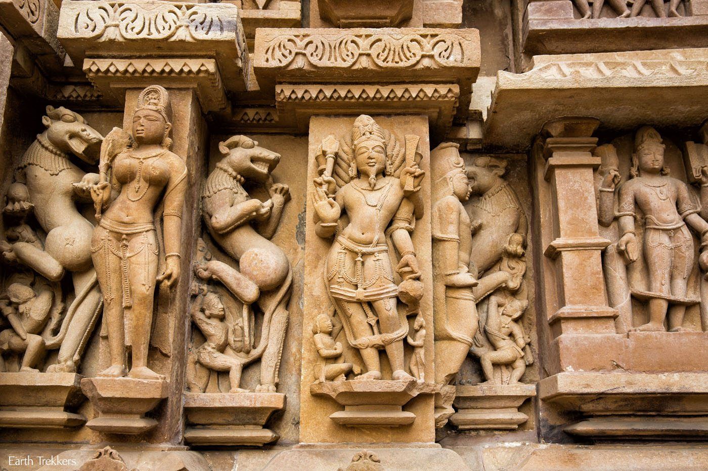 Khajuraho Temple Carving