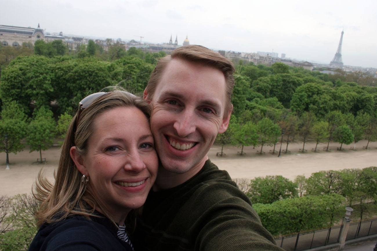 Tim and Julie in Paris