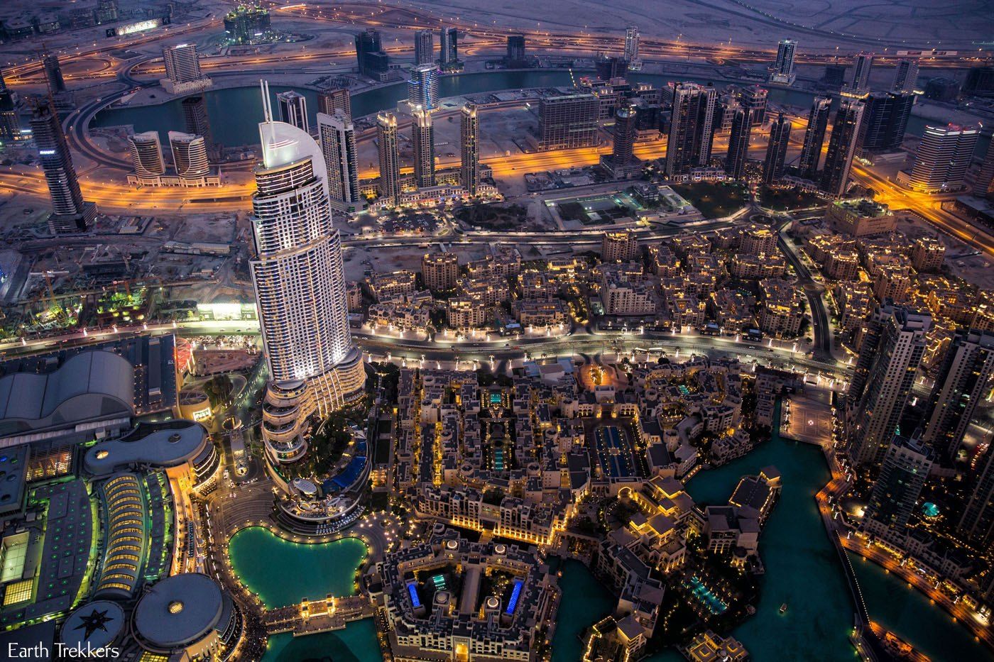 Dubai from Burj Khalifa