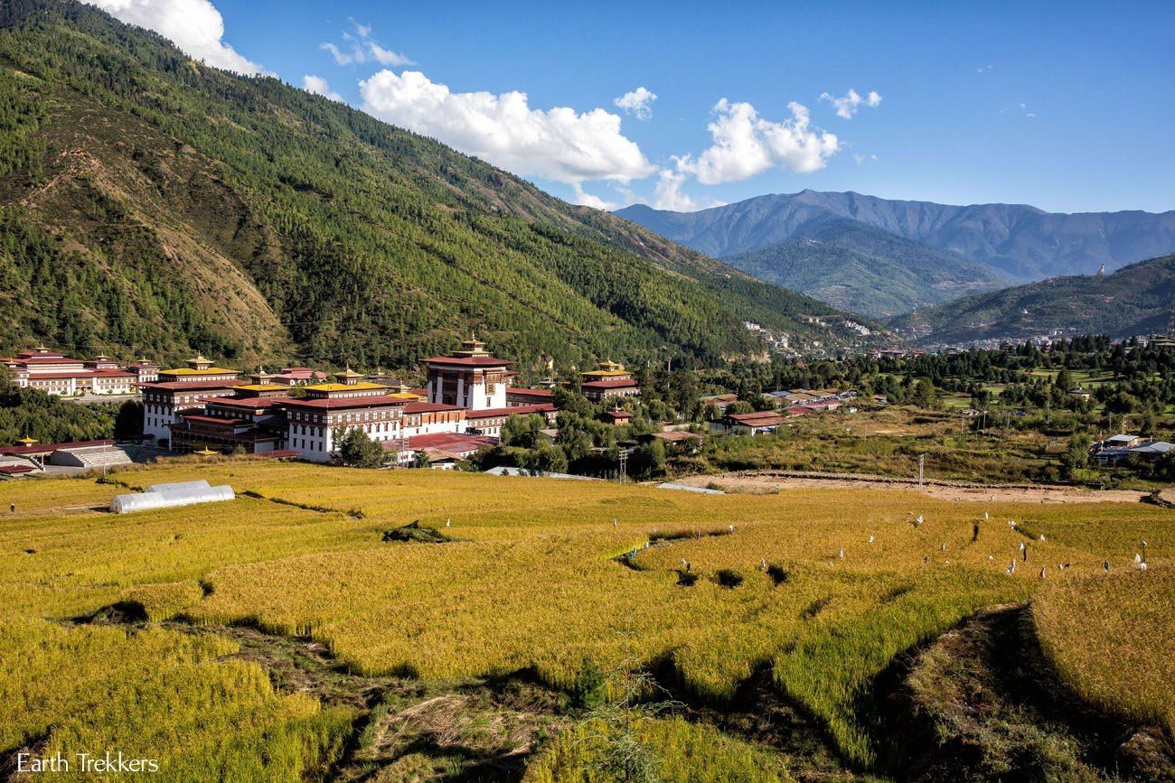Dzong in Bhutan