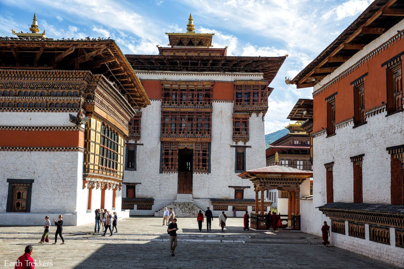 Dzong in Bhutan