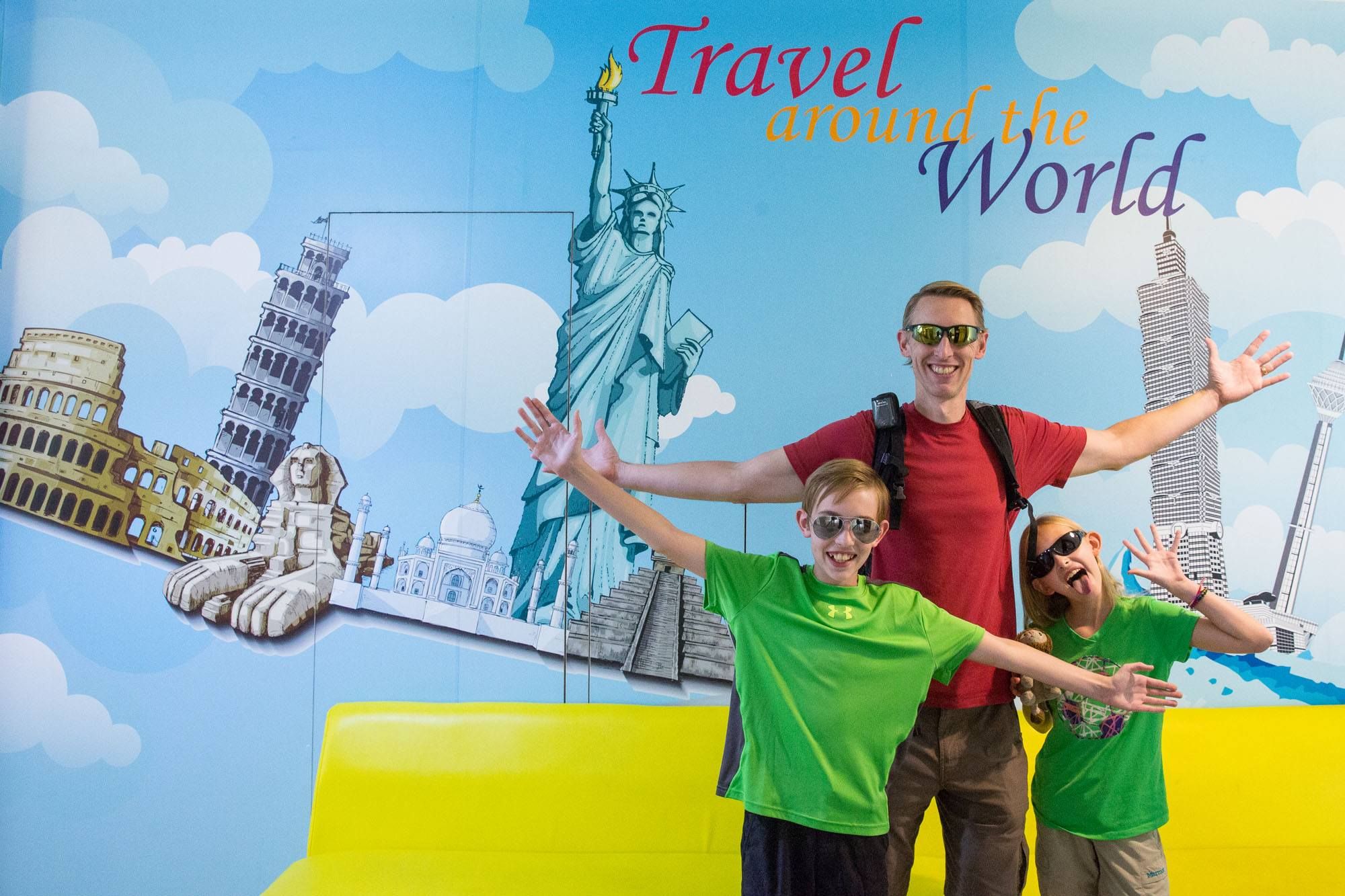 travel around the world with family