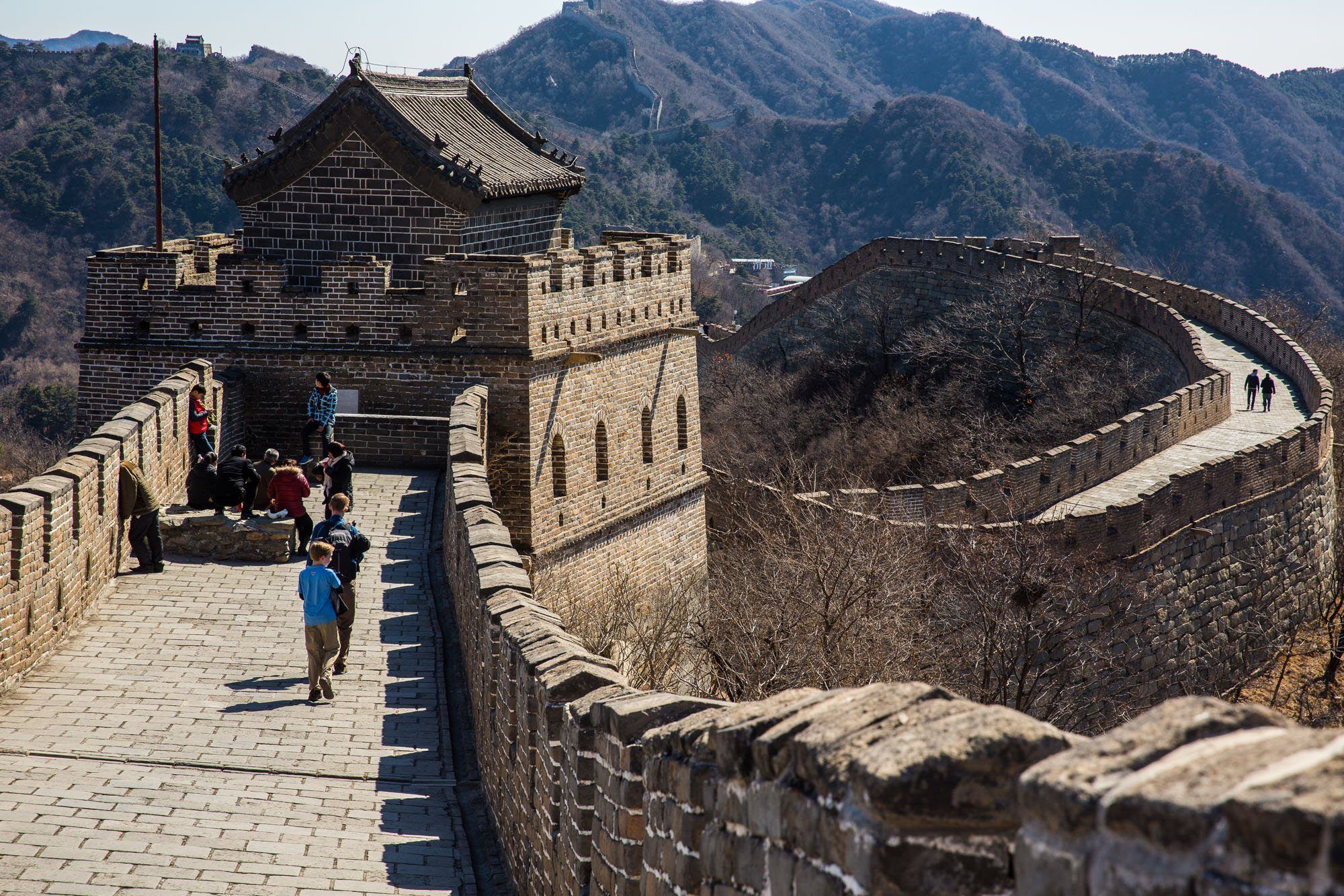 Почему великая китайская. Китай Великая китайская стена. Бадалин Пекин. Пекин китайская стена. Участок Великой китайской стены Мутяньюй, Пекин, Китай.