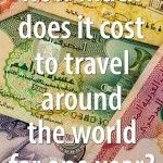 Cost to travel around the world