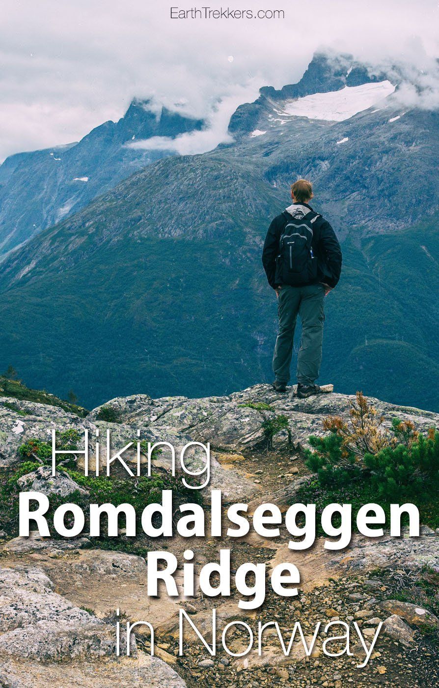 Hike Norway Romsdalseggen Ridge