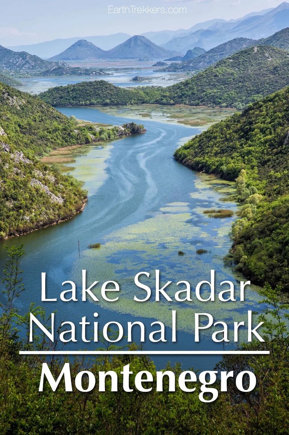 Lake Skadar National Park, Montenegro with photos from the most famous viewpoint, Pavlova Strana