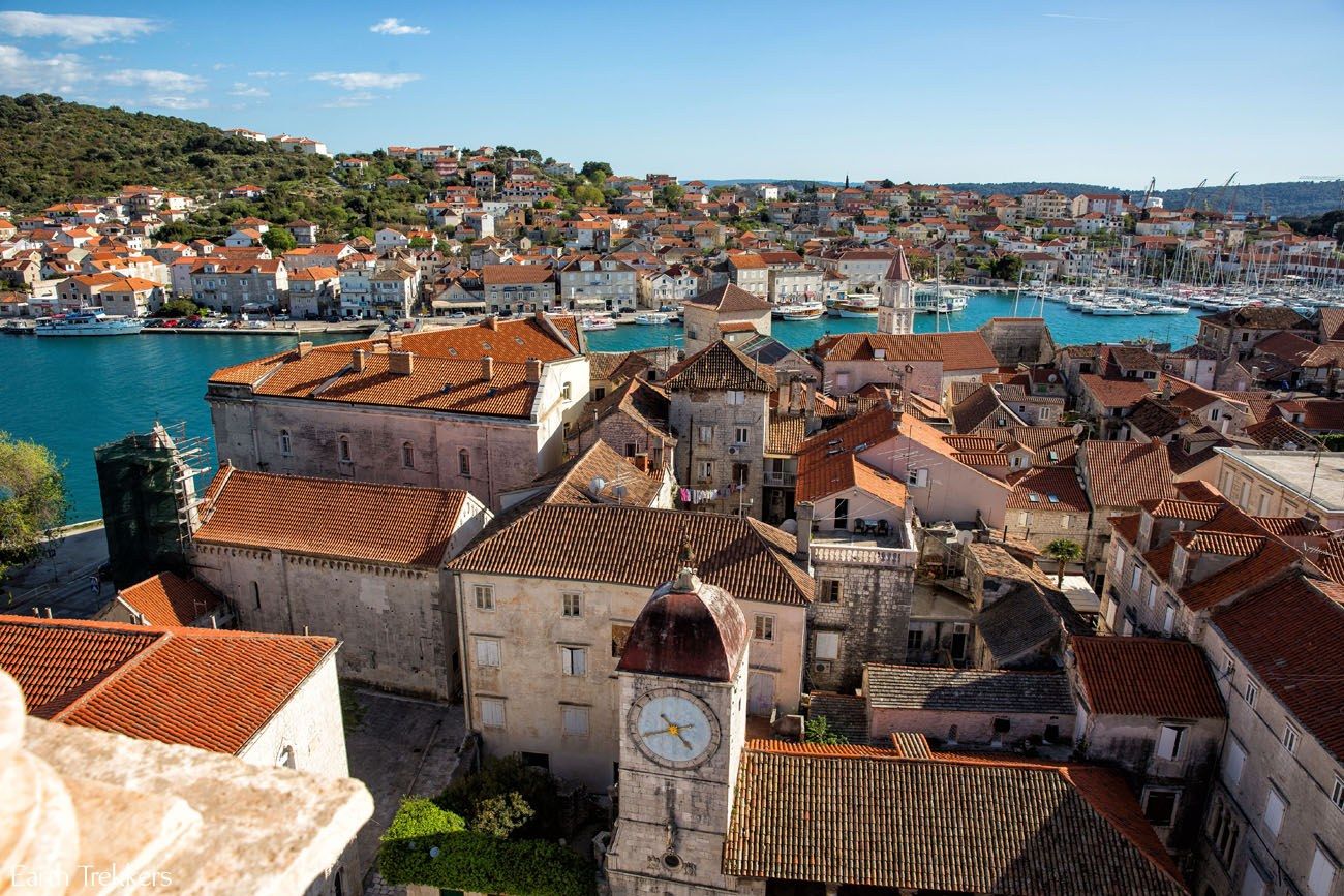 The lovely town of Trogir Croatia