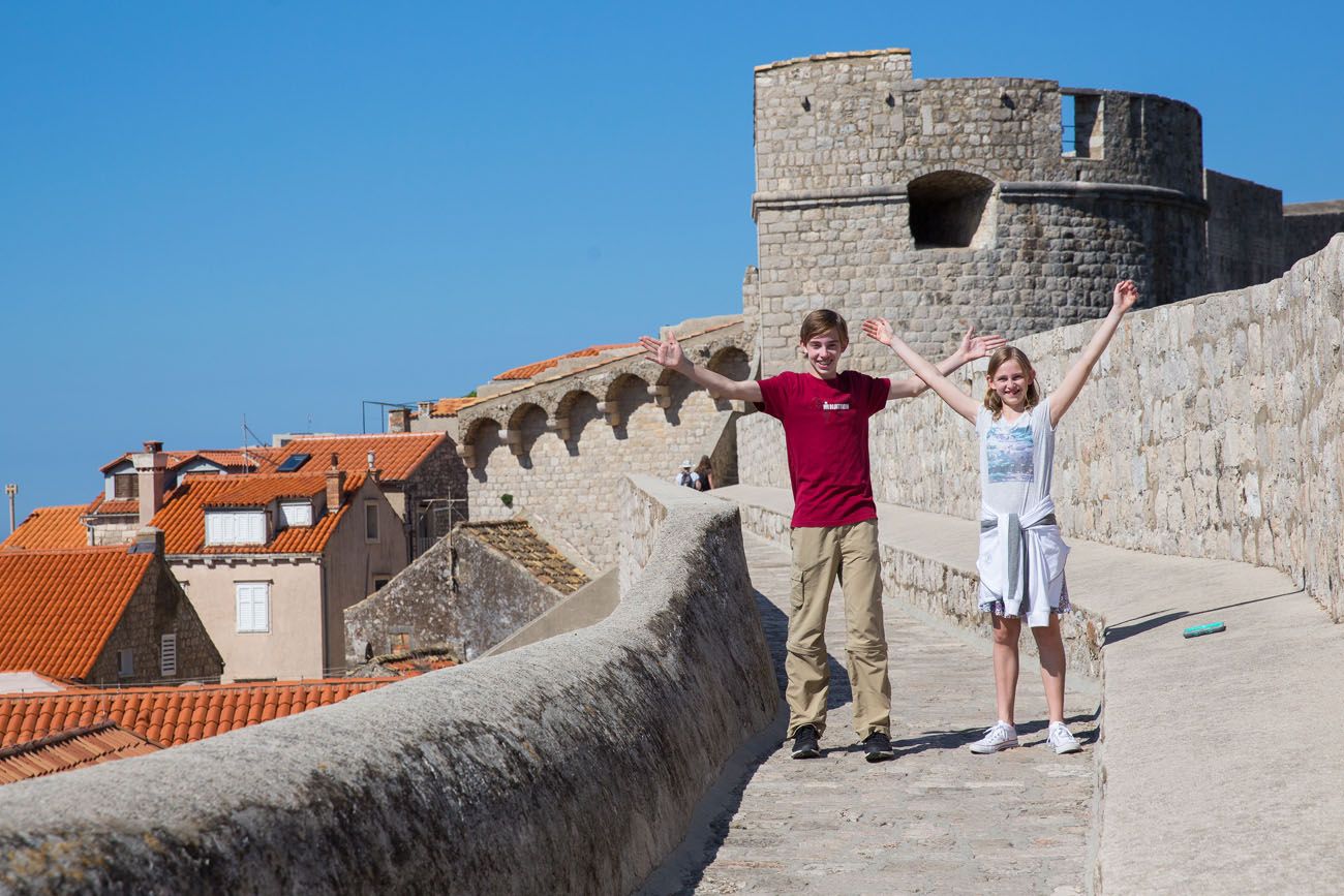 Tyler and Kara in Dubrovnik