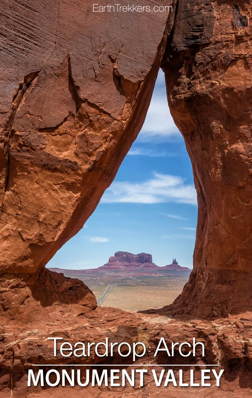 Teardrop Arch in Monument Valley. Is it worth it?