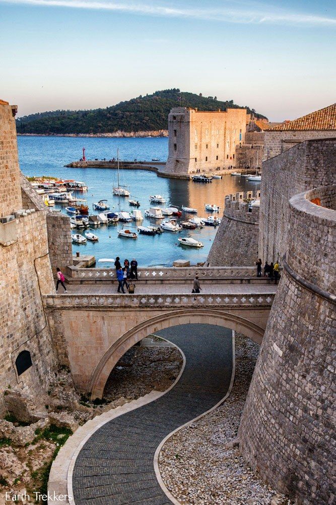 View of Ploce Gate | Best things to do in Dubrovnik