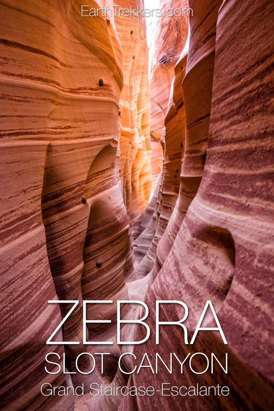 How to Hike Zebra Slot Canyon in Grand Staircase-Escalante | Earth Trekkers