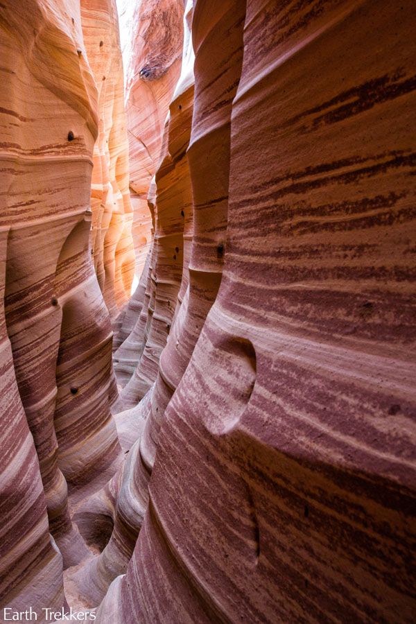 Zebra slot canyon trail map south rim