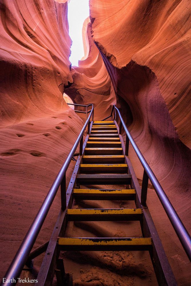 antelope canyon lower upper slot canyons visit ladders ladder southwest should tour climb narrow explore bottom trip road hiking likely