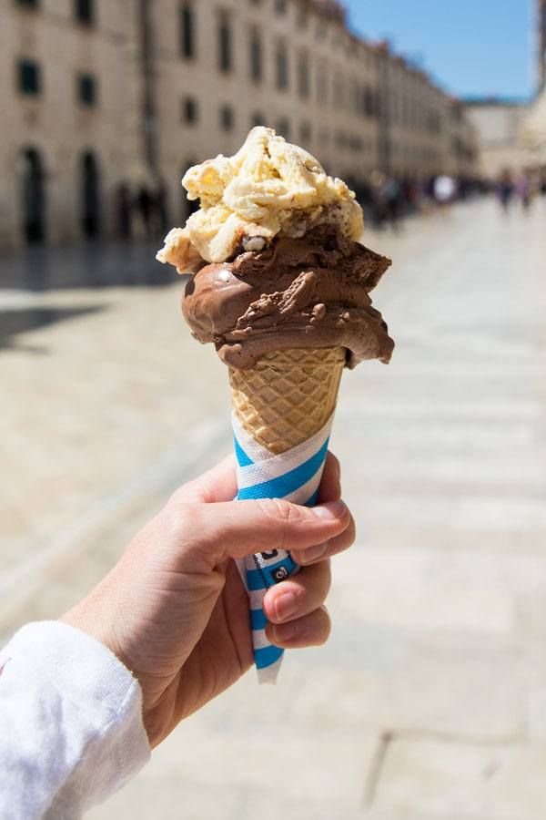 Ice Cream in Dubrovnik