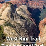 West Rim Trail Zion