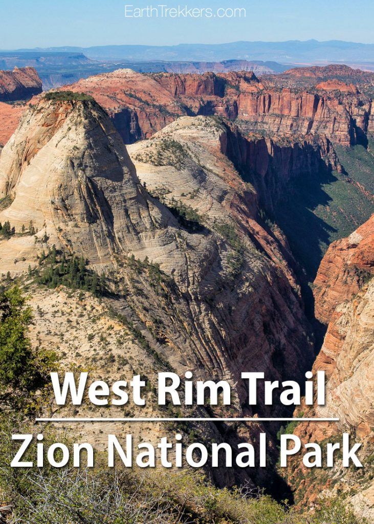 West Rim Trail Zion