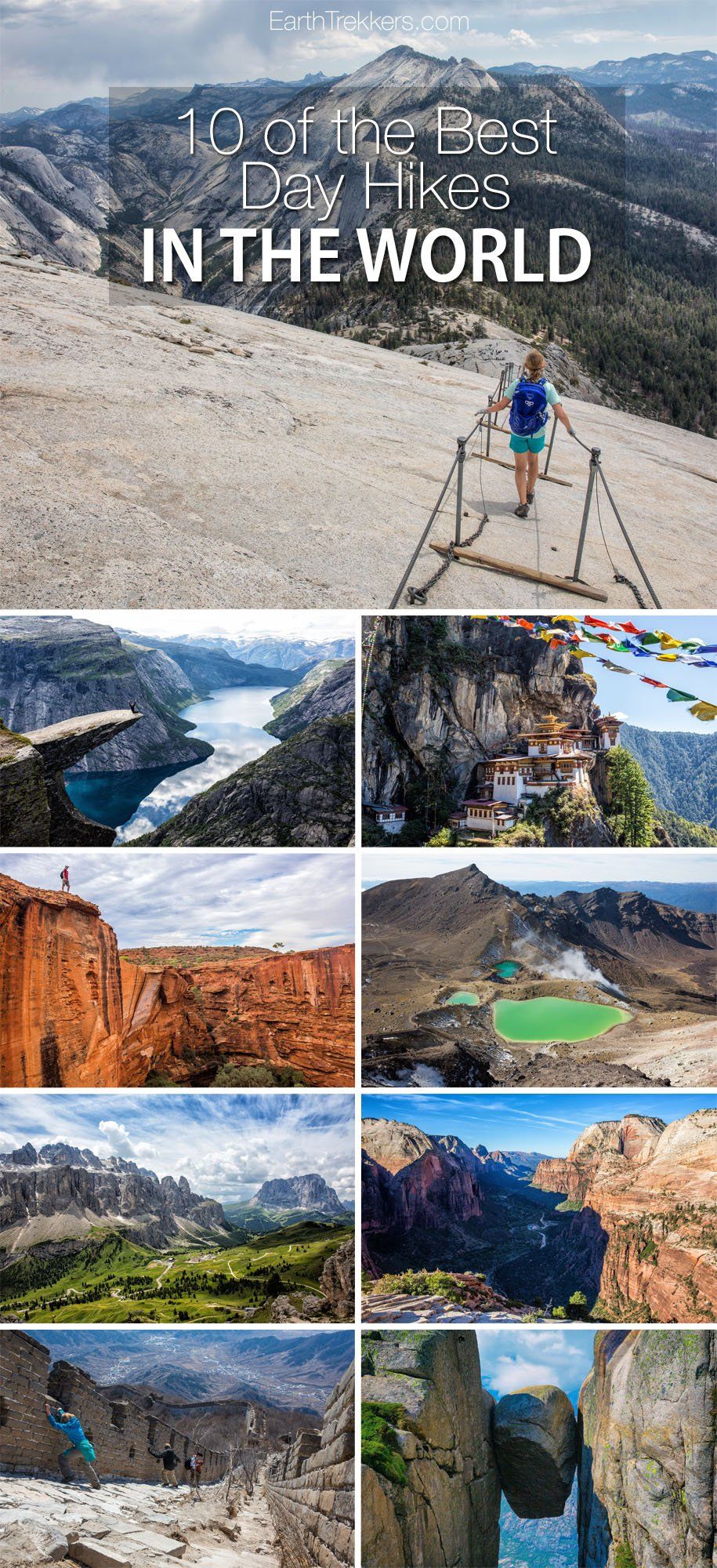 best week long hikes in the world