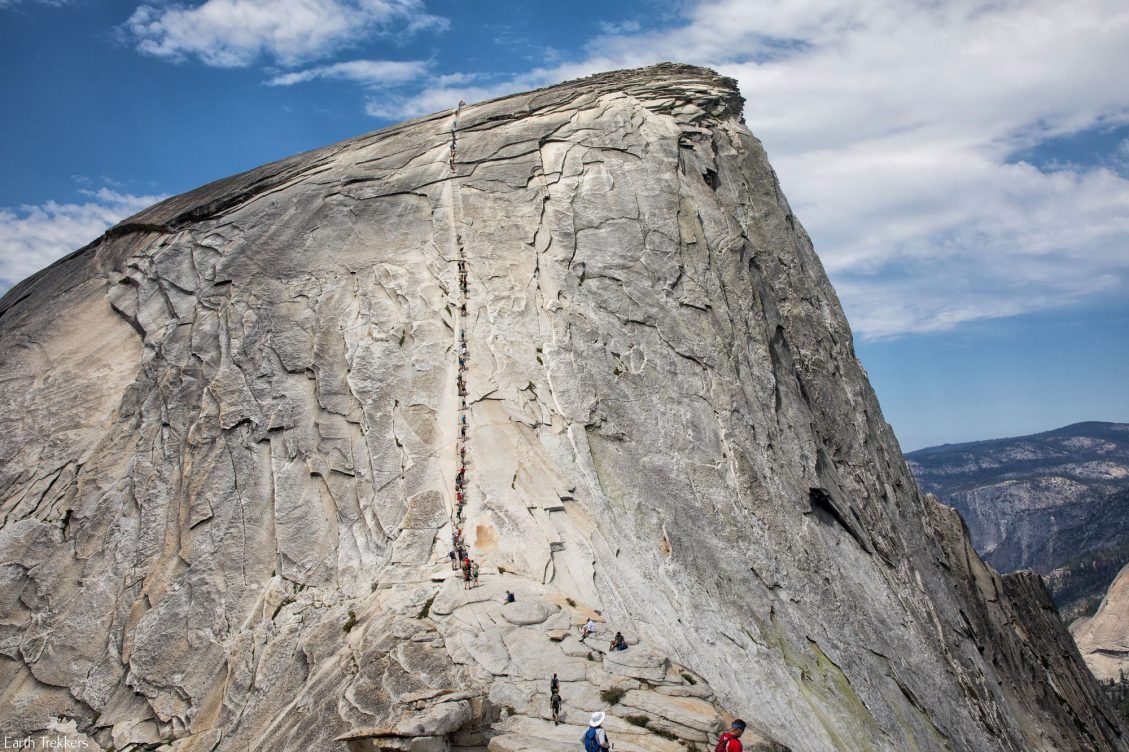 Climbing The Half Dome Cables A Journey In 18 Photos Earth Trekkers 5405