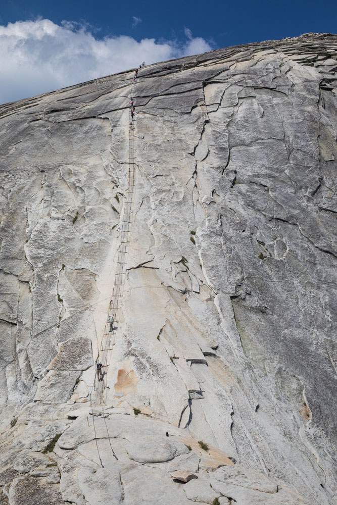 Climbing the Half Dome Cables A Journey in 18 Photos Earth Trekkers