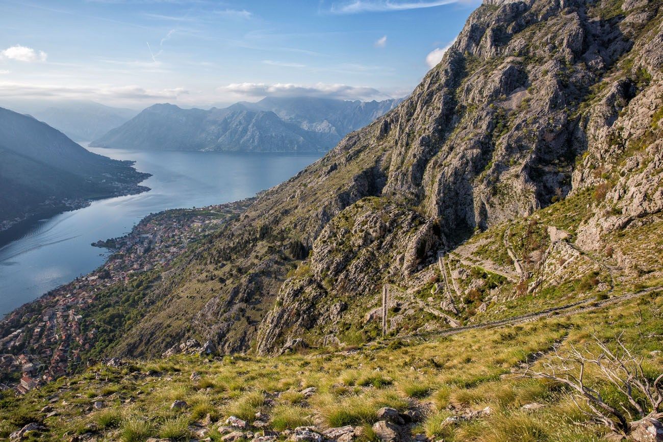Ladder of Kotor best hikes in Europe