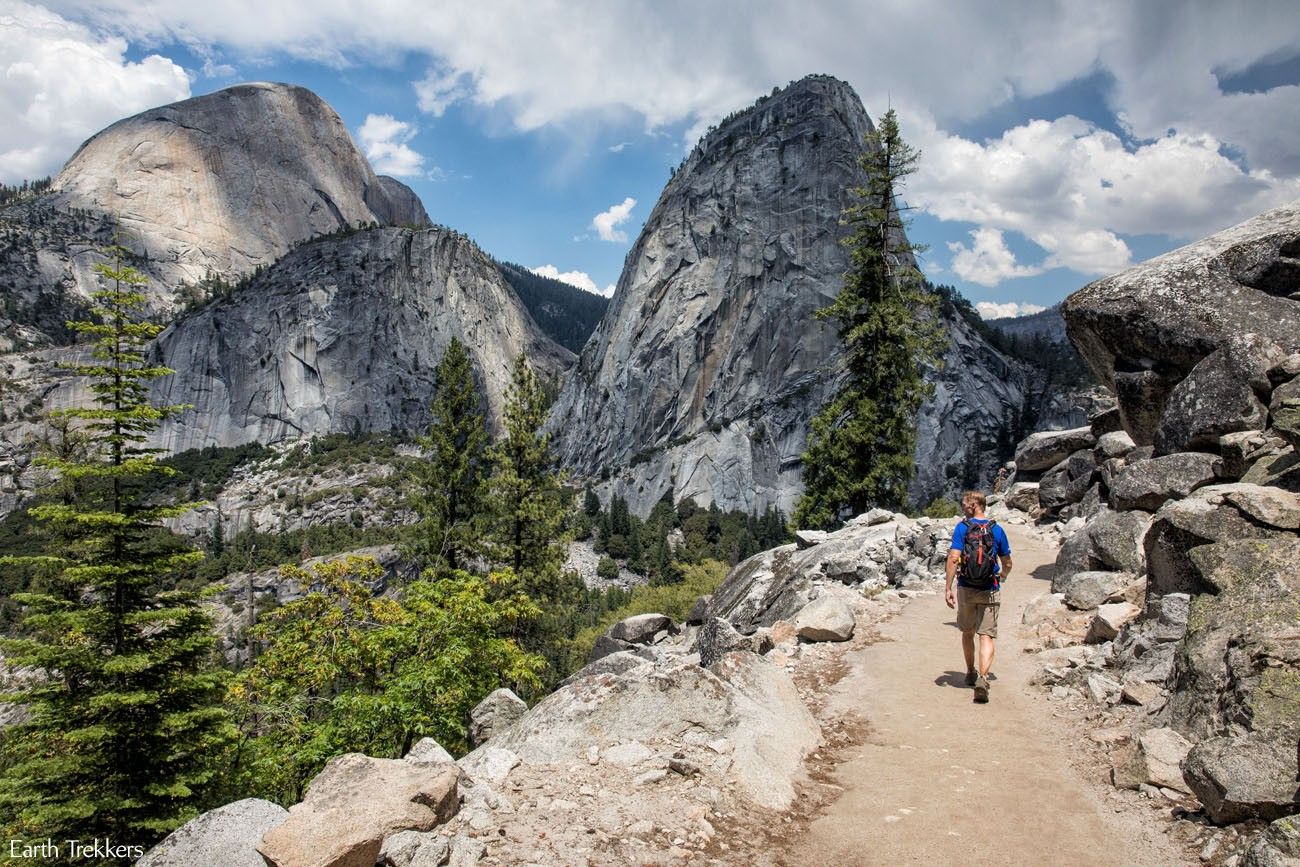 John Muir Trail Vista, Yosemite National Park Half Dome, L… Flickr