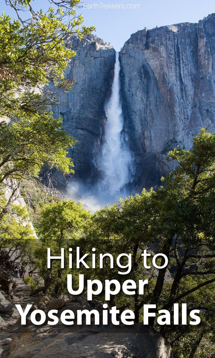 Upper Yosemite Falls Hike