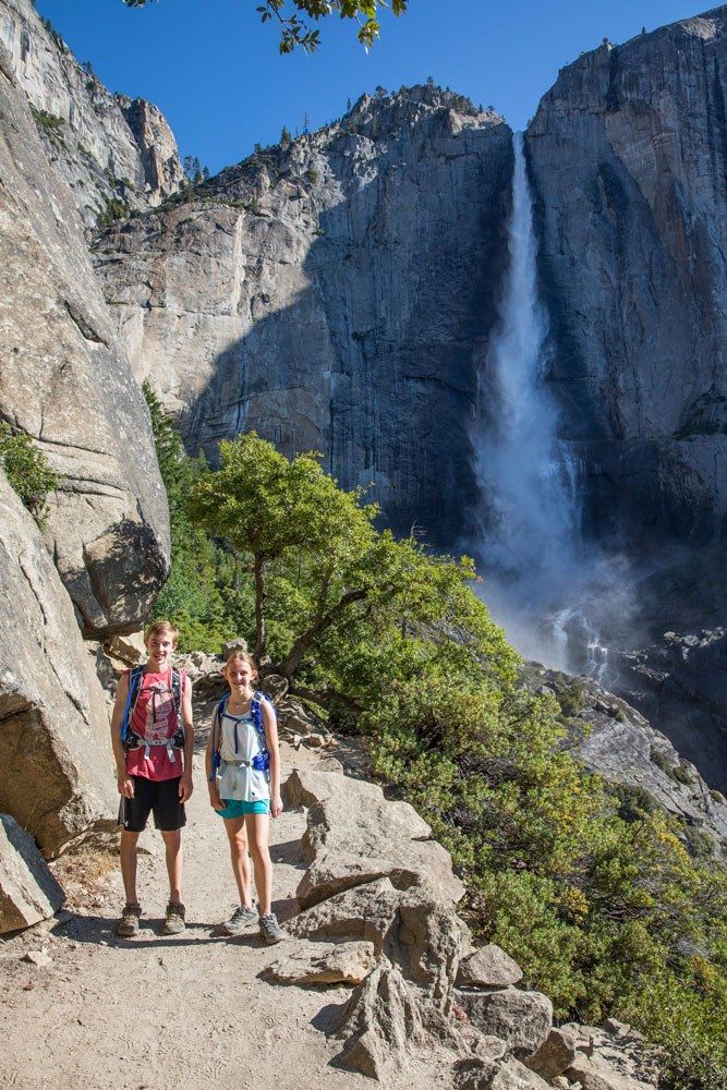 Yosemite Falls Hike | Best National Parks in August