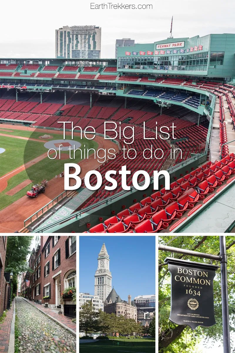 Best things to do in Boston: Freedom Trail, Fenway Park, Boston Common, and much more.