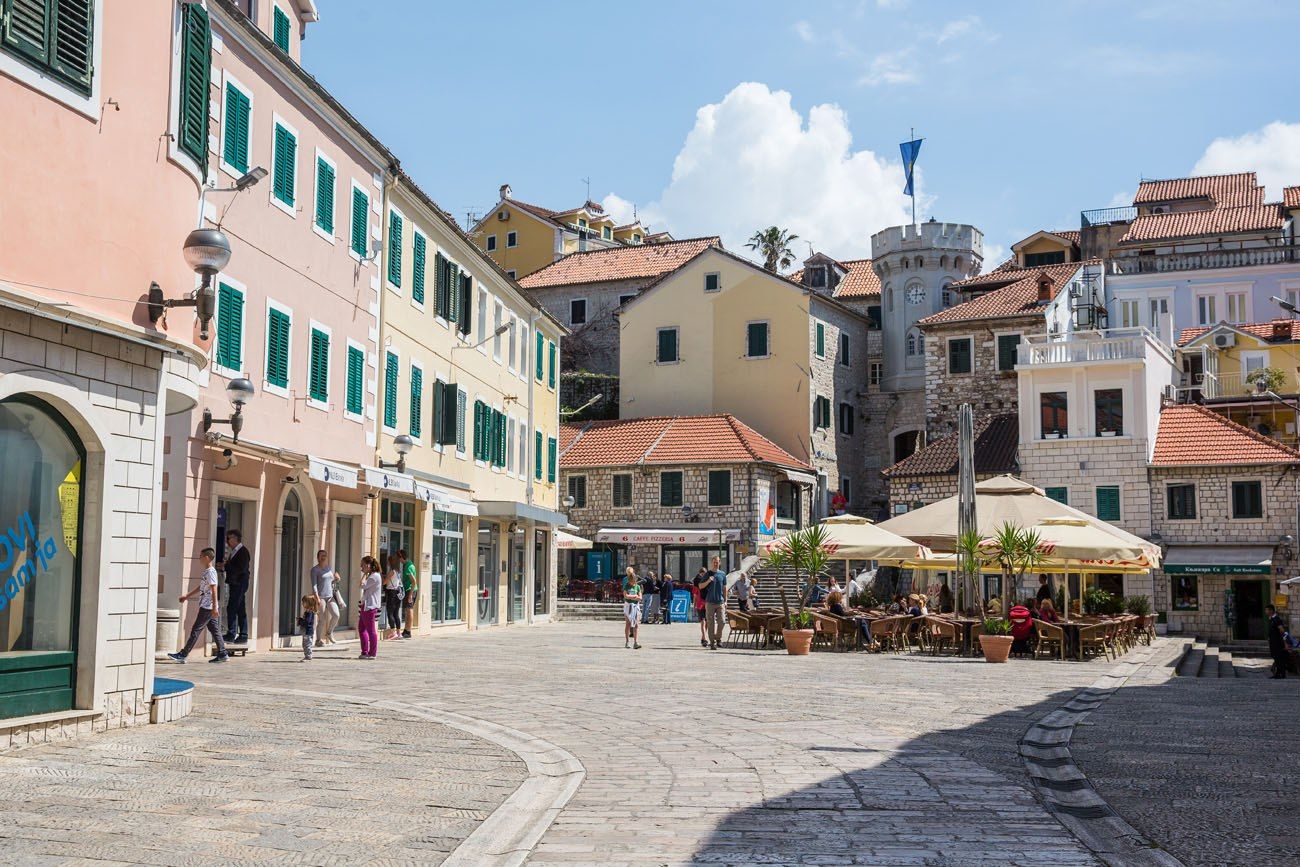 Herceg Novi Old Town balkan peninsula itinerary