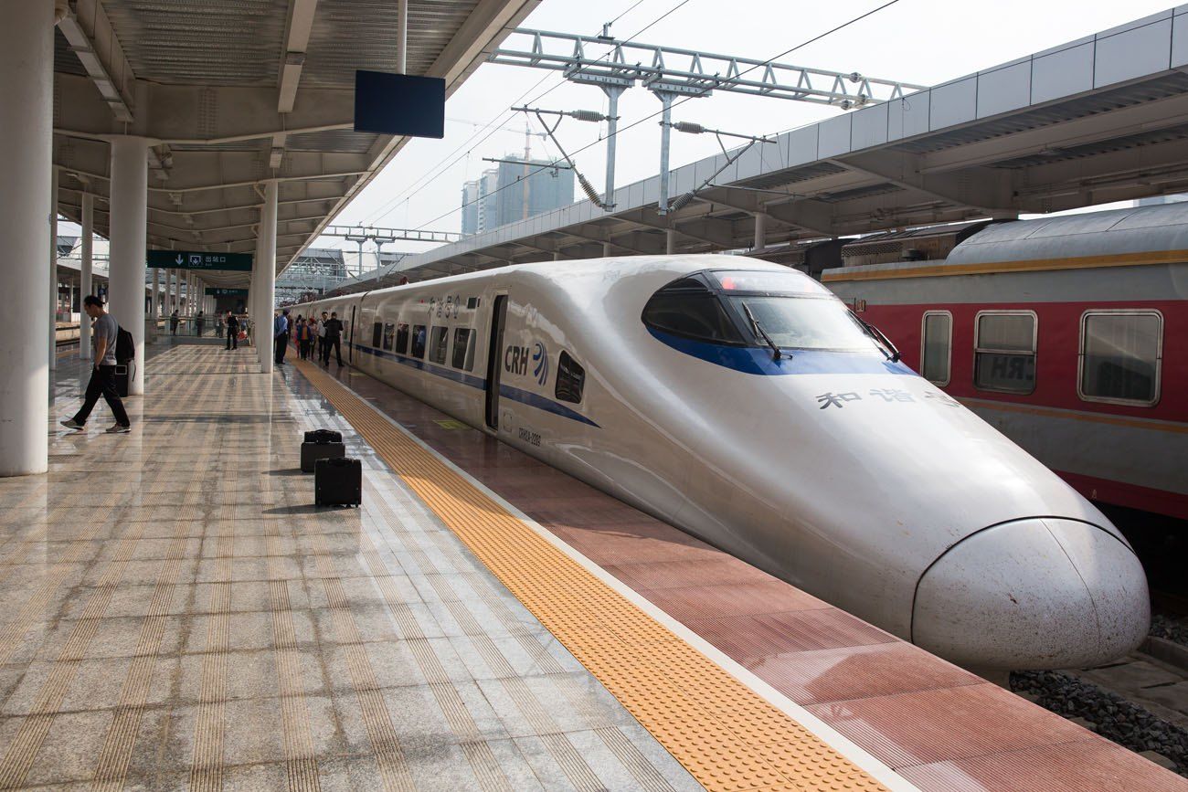 High speed train China