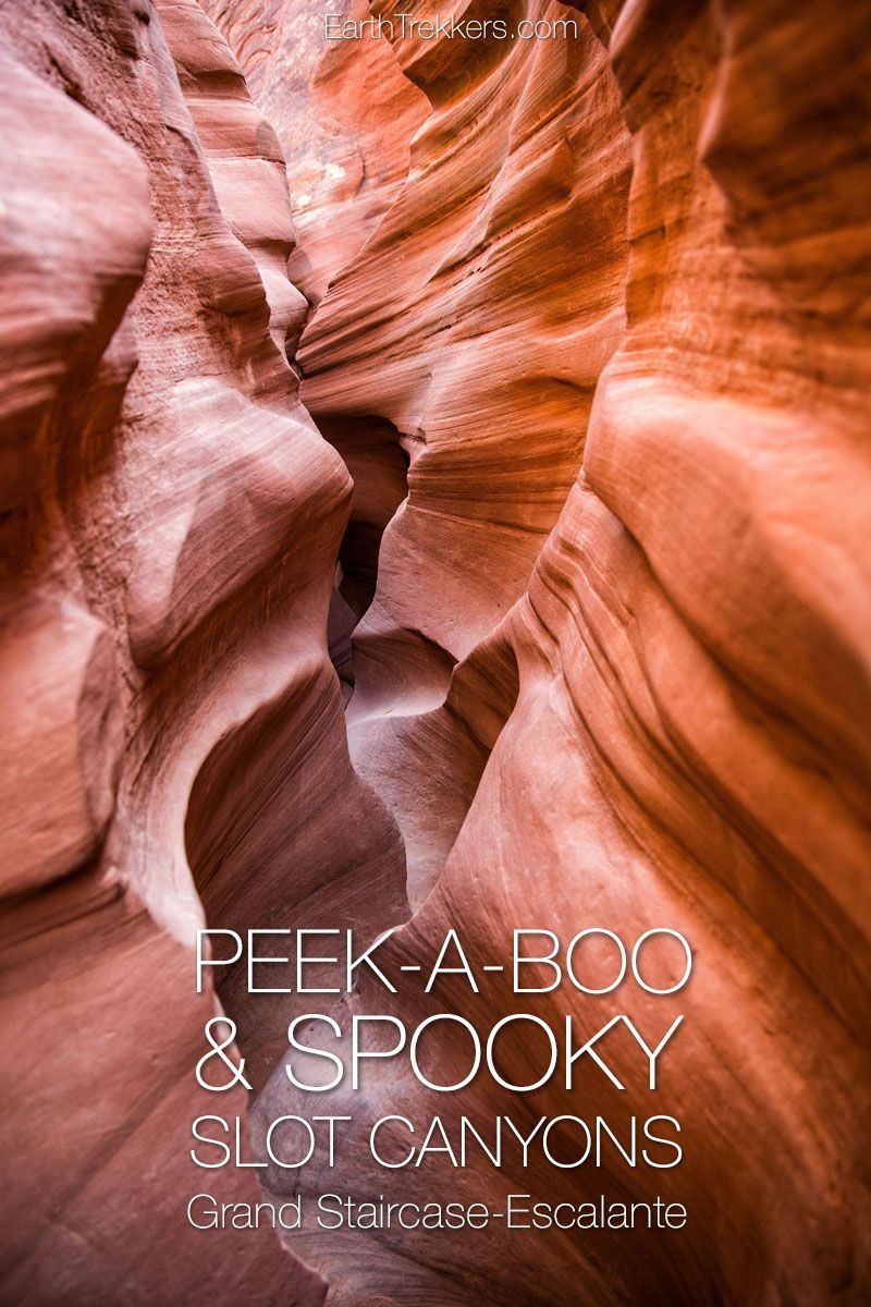 Peek A Boo Spooky Slot Canyons