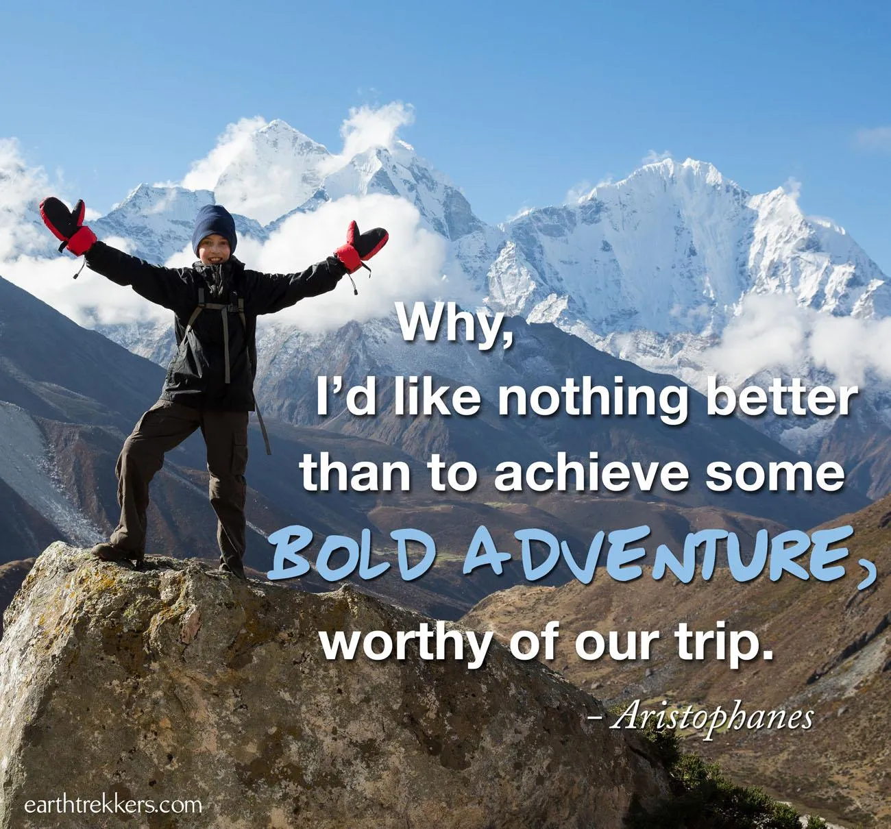Bold Adventure Travel Quote