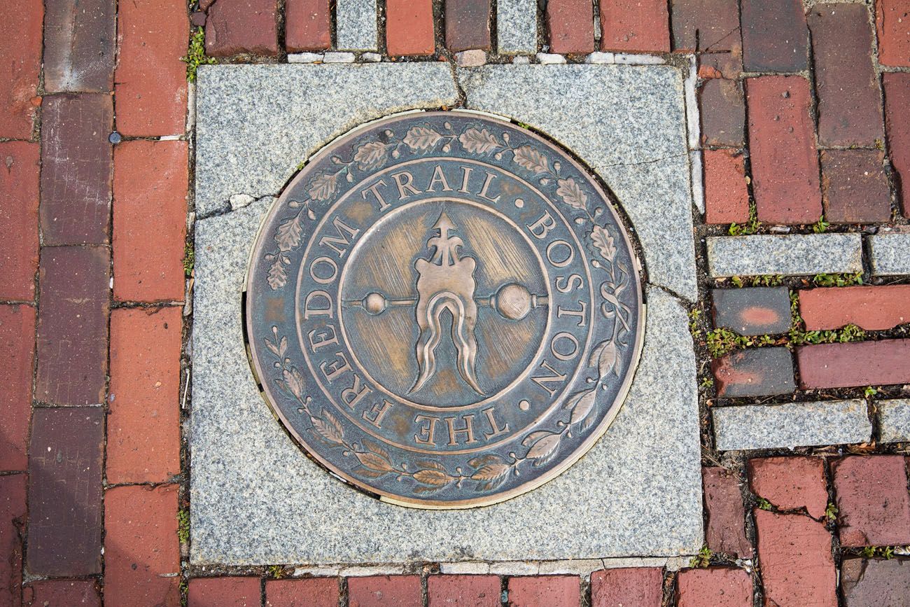 Freedom Trail Plaque