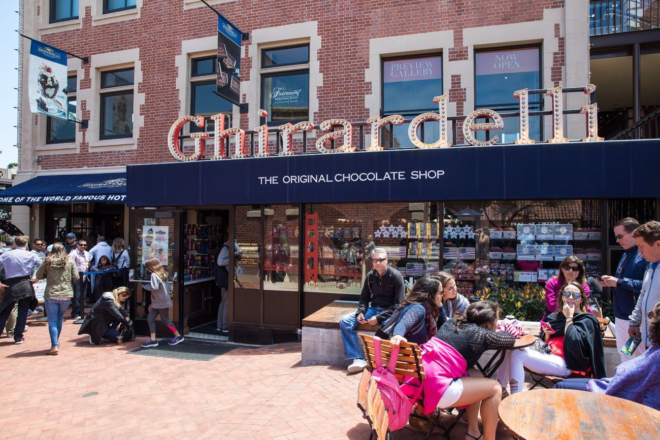 Ghirardelli best things to do in San Francisco
