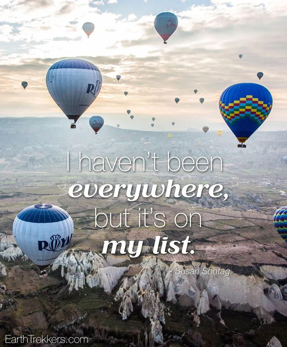 On My List Travel Quote