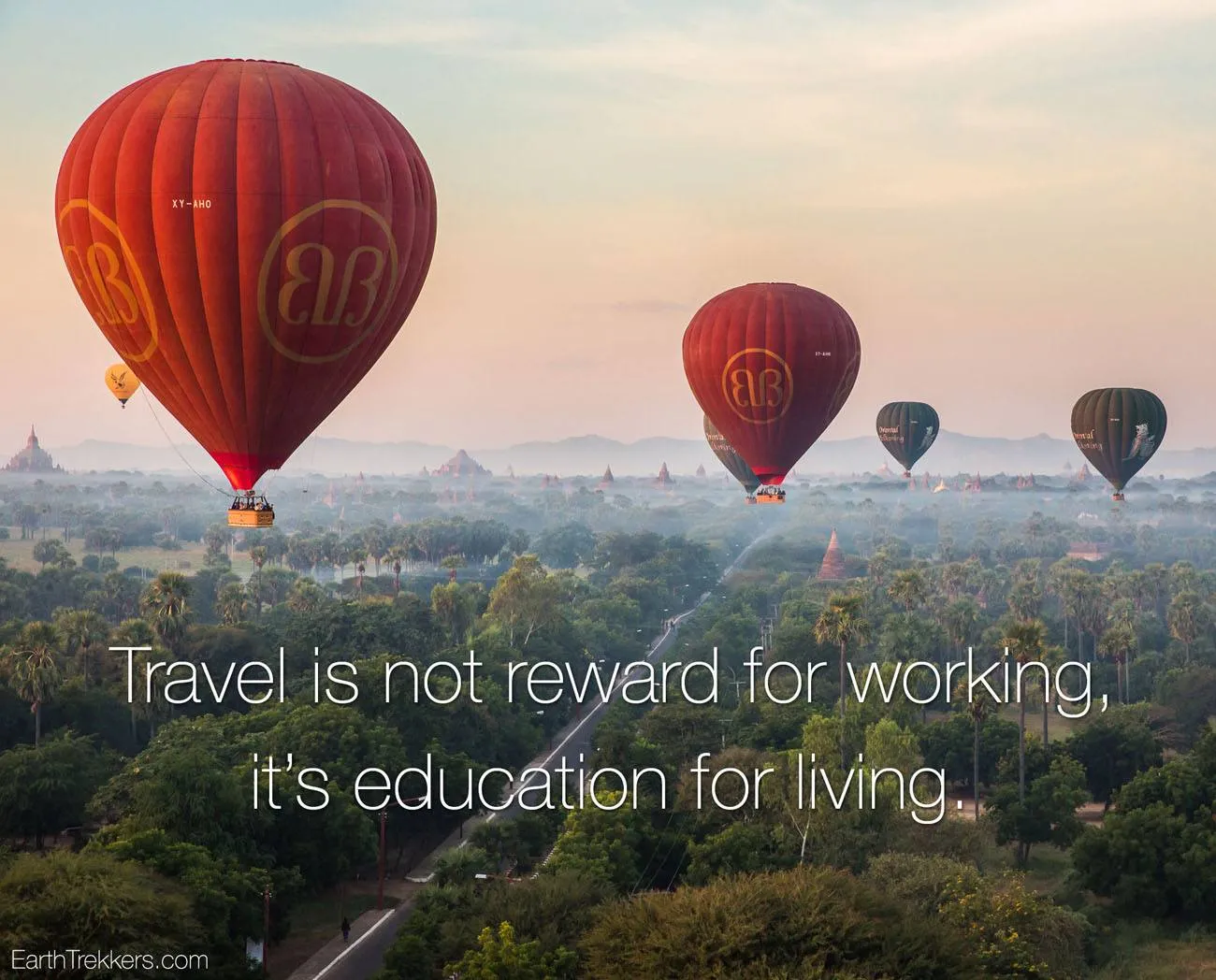 Travel is education for living