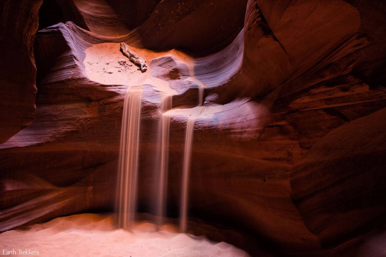 Hidden slot canyons utah map