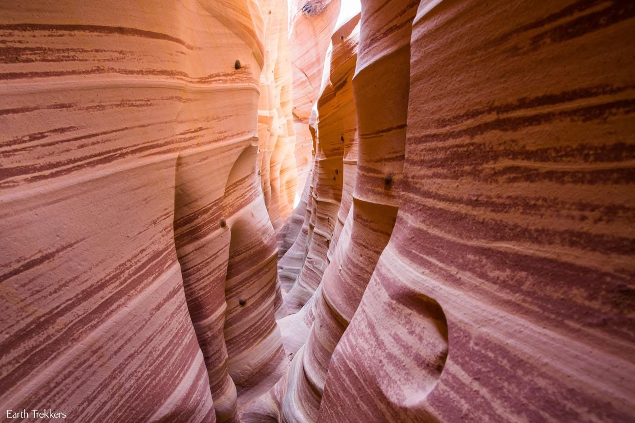 Slot canyon utah map