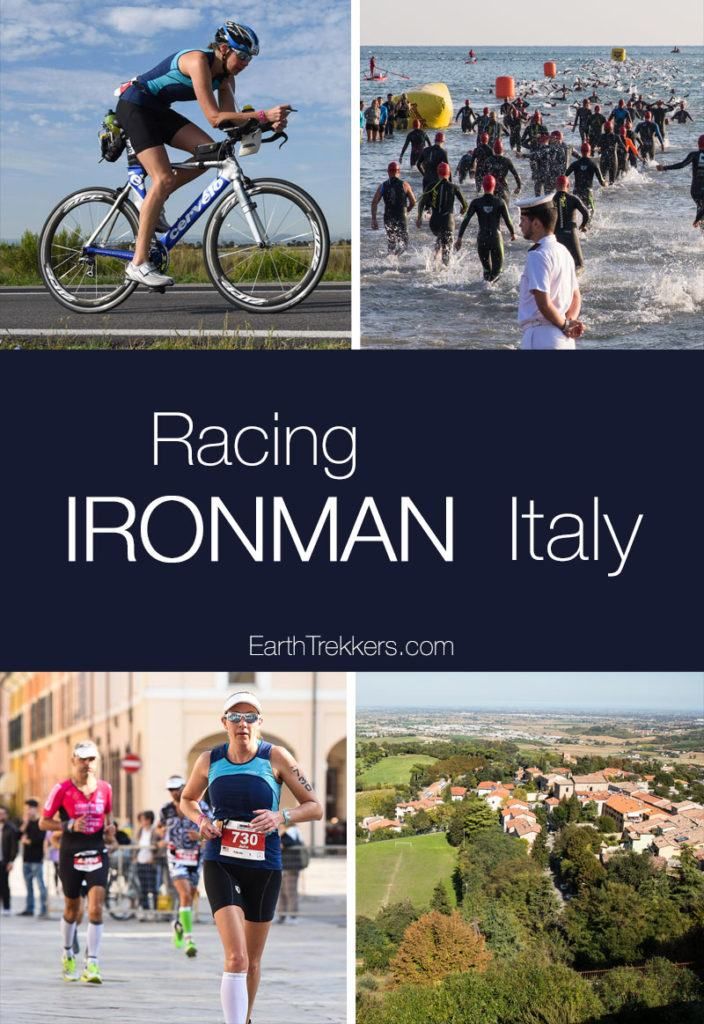 Racing IRONMAN Italy EmiliaRomagna Race Report Earth Trekkers