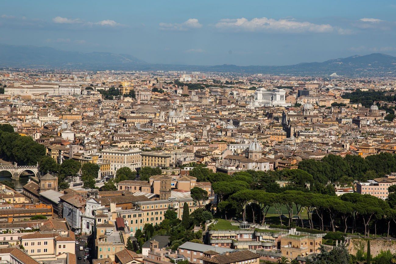 Overlooking Rome 2 days in Rome itinerary