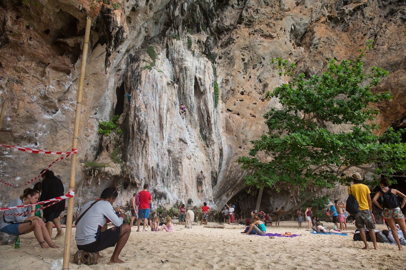 Phra Nang Rock Climbing