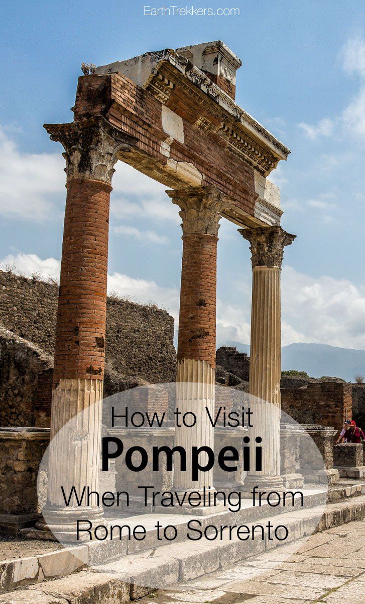 Pompeii Sorrento Rome Travel