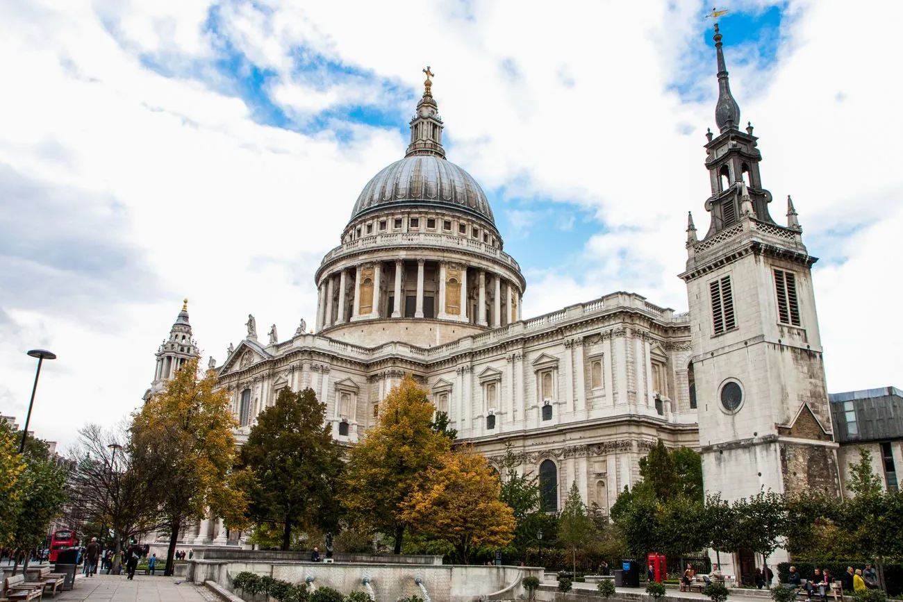 St Pauls Cathedral London itinerary