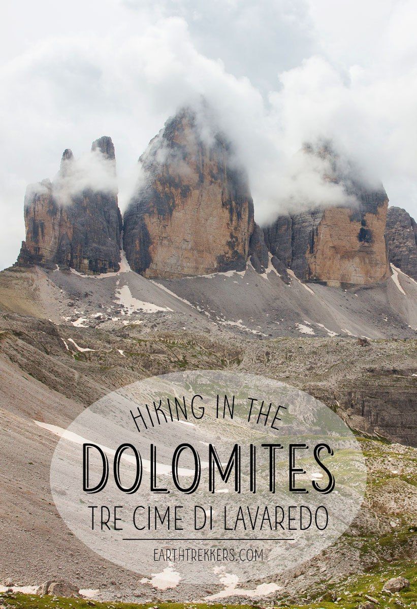 Hiking Dolomites Tre Cime