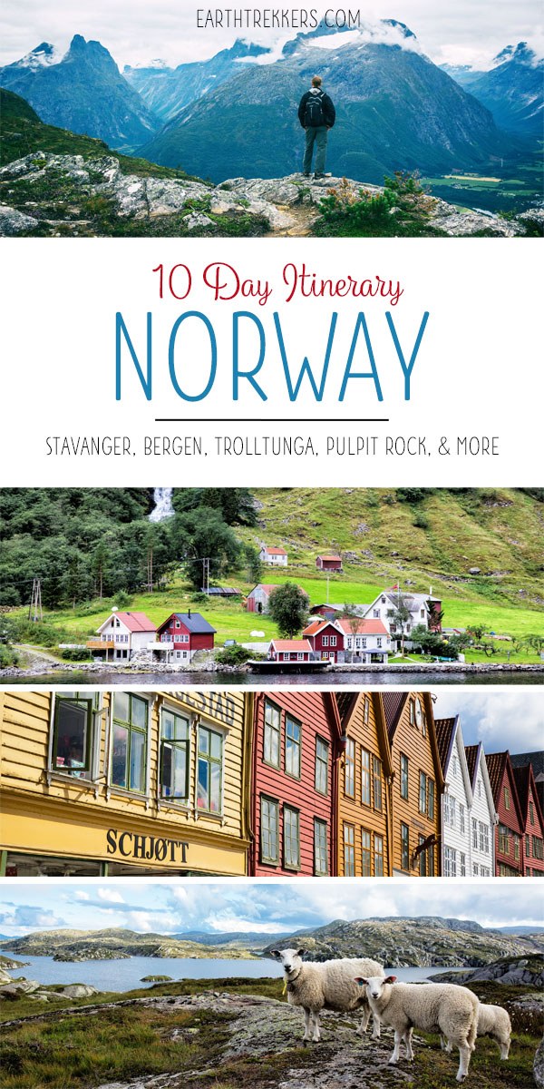 10 Day Norway Itinerary: The Ultimate Road Trip through the Fjord ...