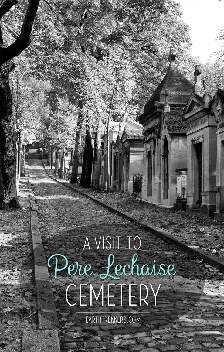 Paris Pere Lechaise Cemetery