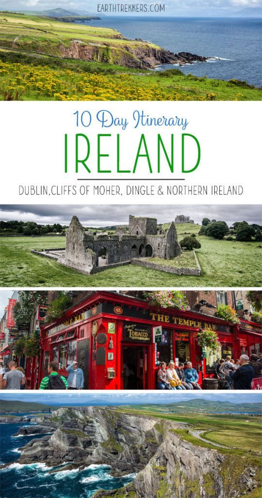 10 Day Ireland Itinerary The Ultimate Irish Road Trip Earth Trekkers